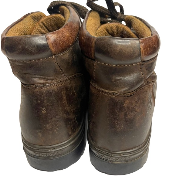 Timberland Leather Waterproof Hiking Boot Size 9 - Picture 3 of 7